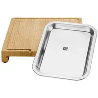 Zwilling BBQ+ Schneidbrett mit Auffangschale 39 cm x 30