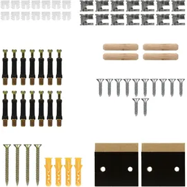 ECD Germany Heizkörperverkleidung Wabenmuster 78x19x82 cm Schwarz