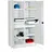 Pavoy Schwerlastschrank, Trennwand, 6 Fachböden a 120 kg, 4 Schubladen, RAL 7035/5010