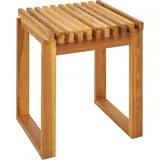 Beliani Beistelltisch 40 x 40 x 44 cm Braun