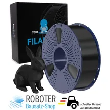 Your Droid yourDroid PLA Filament Schwarz Black 1.75mm 1kg Spule 3D-Drucker
