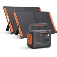 Jackery Powerstation mit 2x100W Solarpanel 1070Wh
