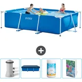 Rechteckiger Frame Pool - 300x200x75 Cm - 5-teilig  Scb116