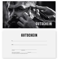 CosmeticPlus Geschenkkarte 50 Gutscheinkarten für Frisöre, Barber und Styling
