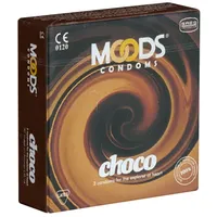 Moods Condoms Moods Choco Condoms* Kondome mit Schokoladen-Aroma für köstliche Momente zu zweit