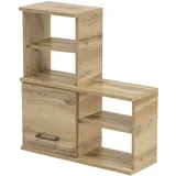 Schildmeyer Regal 145004 eiche landhaus 59,8 x 20,5 x 64,8 cm