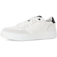 Marco Tozzi Sneaker Herren Weiß/Schwarz 44