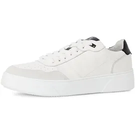 Marco Tozzi Sneaker Herren Weiß/Schwarz 44