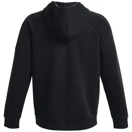 Under Armour Rival Fleece Kapuzenjacke Herren Schwarz/Weiß L