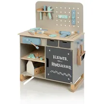 Musterkind Werkbank Fagus, grau,