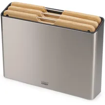 Joseph Joseph Joseph Schneidebrett Folio Steel 3tlg. Braun