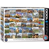 Eurographics 6000-0762 Castles and Palaces - Globetrotter Puzzle, Mehrfarbig, Einheitsgröße