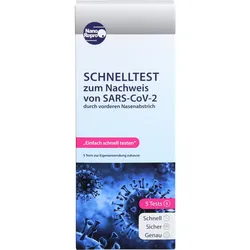 Nanorepro Sars Cov 2 Antigen Schnelltest für Laien 5 ST