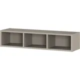 Germania Wandregal Tomino 19 x 25 x 90 cm Grau
