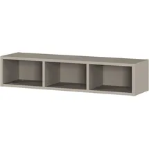 Germania Wandregal Tomino 19 x 25 x 90 cm Grau