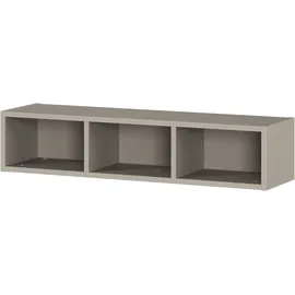 Germania Wandregal Tomino 19 x 25 x 90 cm Grau