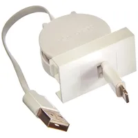 DeLock USB-A auf Apple Lightning 0,5 m Weiß