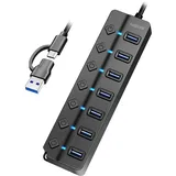 Logilink UA0420 - USB 3.2 Gen1 Hub 7 Port