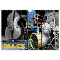 Calvendo Klangbilder des Blues (Wandkalender 2026 DIN A4 quer),