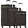 Worldpack Denver Koffer-Set 3-tlg. schwarz