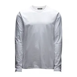 Jack & Jones Herren Langarmshirt Basic Weiß XL