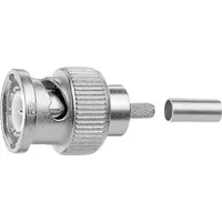 Telegärtner 100027462 100027462 BNC-Steckverbinder Stecker, gerade 50Ω 1St.