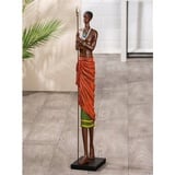 Casablanca by Gilde Afrikafigur »Figur Mann "Arbore"«, orange,