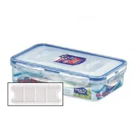 Lock & Lock Frischhaltedose transparent 20,7 x 13,4 x 5,3 cm 0,8 l