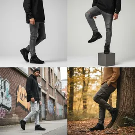 Timberland Euro Rock Heritage L/F Schwarz 46