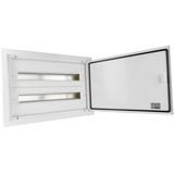 Elektro-Plast Verteilerkasten IP54 DARP-48 2x24 Unterputz Alutür Unterverteiler Sicherungskasten 9.224 E-P 6743