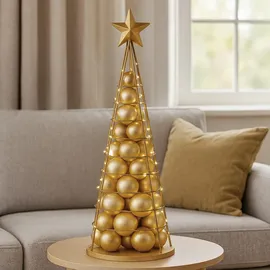 MCW Deko-Baum Gold 90 cm