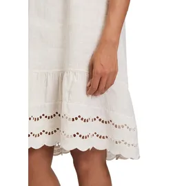 Cartoon Damen Casual-Kleid mit Stickerei Beige 36