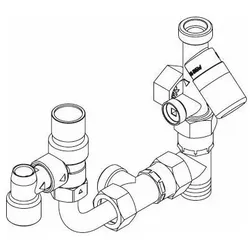 Buderus Armaturen-Set Sanitär 10bar GB172T/152T 7124030
