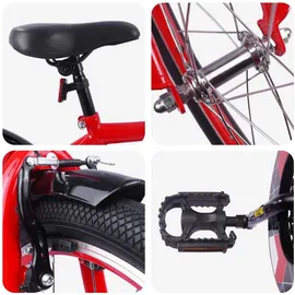 vidaXL Kinderfahrrad 18 Zoll rot