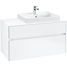 Villeroy & Boch Collaro Waschbeckenunterschrank 100 x 55 cm White Matt