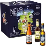Kalea | Probierset | 12 x 0,33l unterschiedliche Biere | Bierverkostung | Biergeschenk für alle Bierliebhaber (Probierset im Schmuckkarton, Probierset im Schmuckkarton)