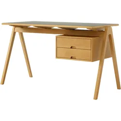 &Tradition Daystak RD3 Schreibtisch, buche natur / fenix nano laminat