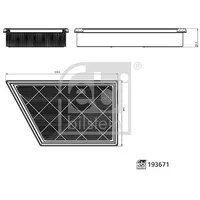 FEBI Bilstein Luftfilter 193671