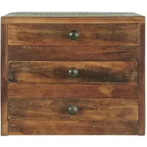 ib laursen Kleiner Schrank mit Schubladen UNIKA, 30 x 27 x 25 cm, 3 Schubladen