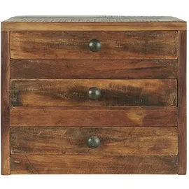 ib laursen Kleiner Schrank mit Schubladen UNIKA, 30 x 27 x 25 cm, 3 Schubladen