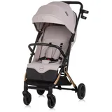 Chipolino Kinderwagen, Buggy Pixie zusammenklappbar Getränkehalter Korb 22 kg hellbraun