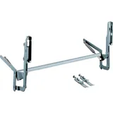 Kesseböhmer HSB Tür-Liftbeschlag breitenanpassbar bis 1170 mm - Silber