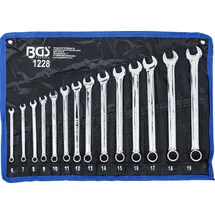 BGS Maul-Ringschlüssel-Satz extra lang SW 6 - 19 mm 14-tlg.