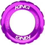 Chris King Centerlock Lockring External Spline 3D Violet