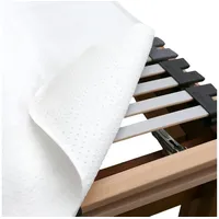 Traumschlaf Noppen Matratzenschoner 100 x 220 cm weiß
