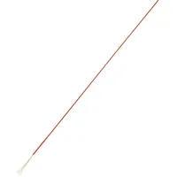 TRU Components 1565350 Litze LiFY 1 x 0.05mm2 Rot 100m