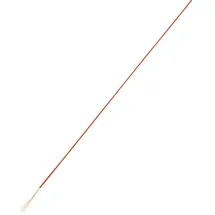TRU Components 1565350 Litze LiFY 1 x 0.05mm2 Rot 100m