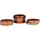 Burgtec Vorbau Abstandshalter Set Kash Bronze (5 mm, 10 mm, 20 mm)