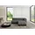altdecor Ecksofa modulares Sofa Darnel-L1 - 205x177x70 cm Dunkelgrau