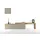 OTTO home TV-Wand OTTO HOME "Chronos TV-Set, Wohnwand – Elemente frei platzierbar, Made in Italy", taube, eiche wotan, B:270cm H:190cm T:40cm, Kastenmöbel-Sets, Lowboard Breite 270 cm, Hängeschrank Breite 50 cm, Made in Italy